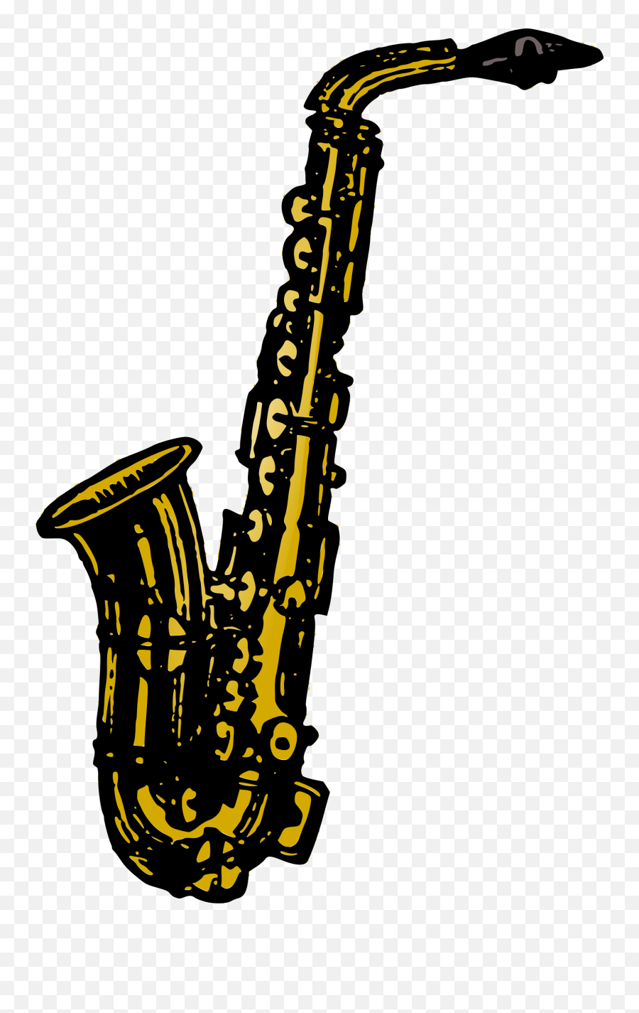 Onlinelabels Clip Art - Alto Saxophone Clipart Transparent Emoji,Saxophone Clipart