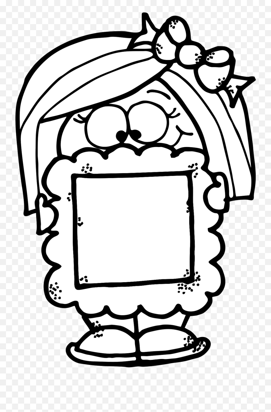 Free - My Family Colouring In Frames Emoji,Family Clipart Black And White
