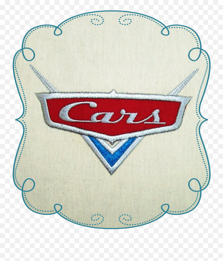 Disney Pixar Cars Logo Applique Machine Embroidery Design - Machine Embroidery Paw Patrol Embroidery Designs Emoji,Pixar Logo