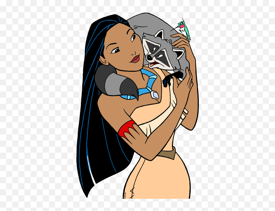 Pocahontas - Pocahontas And Meeko Tattoo Hd Png Download Art Disneyclips Art Pocahontas And Meeko Emoji,Pocahontas Png