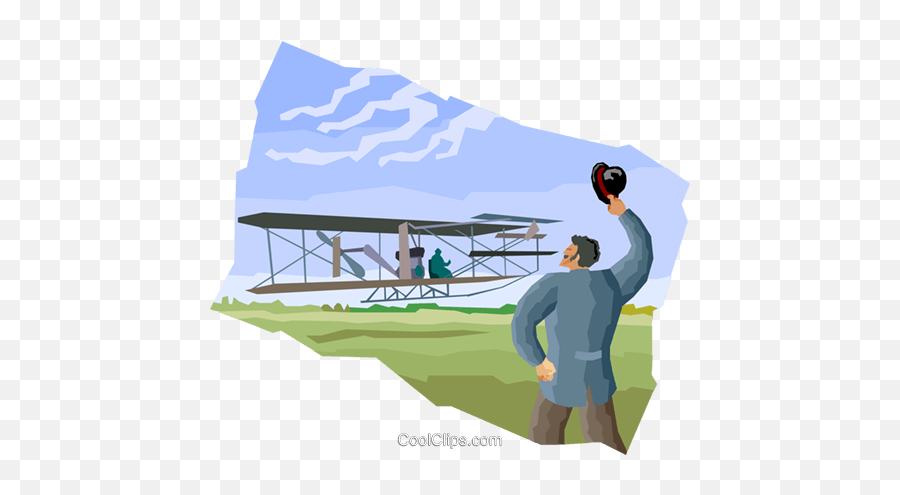 Wright Brothers At Kitty Hawk Royalty - Clip Art Wright Brothers Planes Emoji,Brothers Clipart