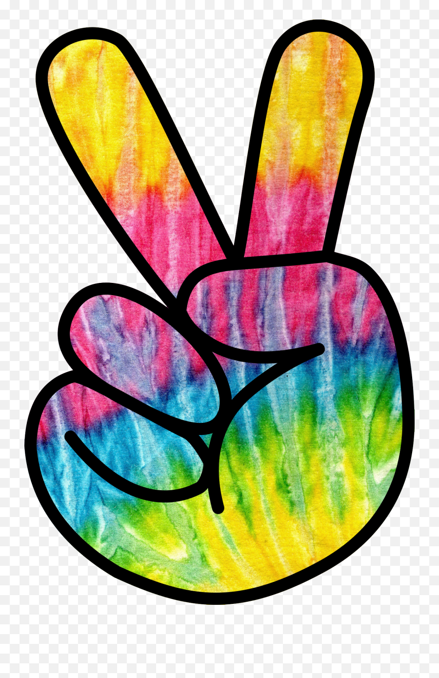 Hippie Png Hd Transparent Hippie Hd - Hippy Peace Sign Hand Emoji,Hippie Clipart