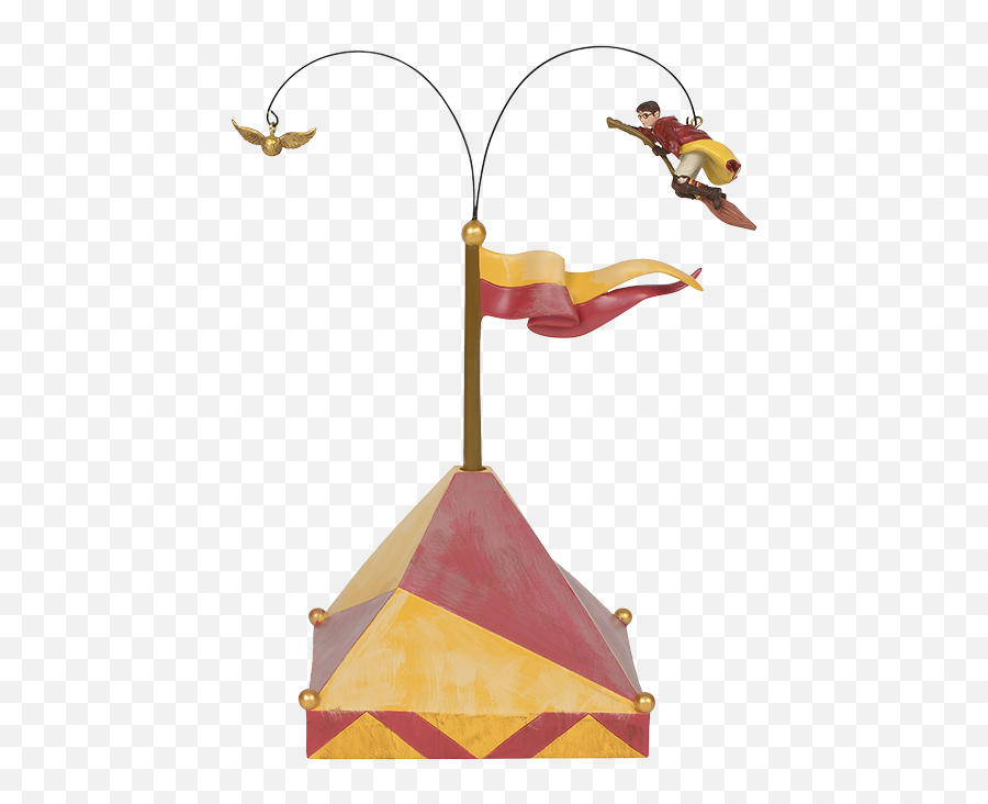 Chasing The Snitch Figurine - Snitch Collectibles Emoji,Harry Potter Broom Clipart