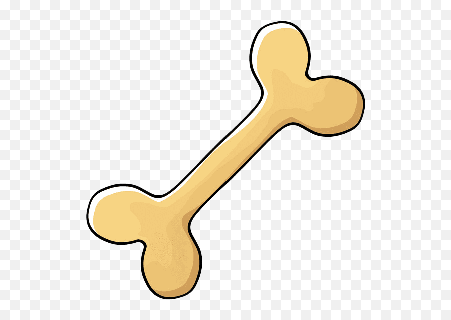 Dog Bone Clipart Png - Dog Bone Clipart Color Emoji,Dog Bone Png