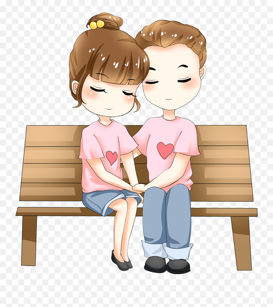 Valentines Day Couple Png Image Free - Love Cute Couple Png Emoji,Cute Png