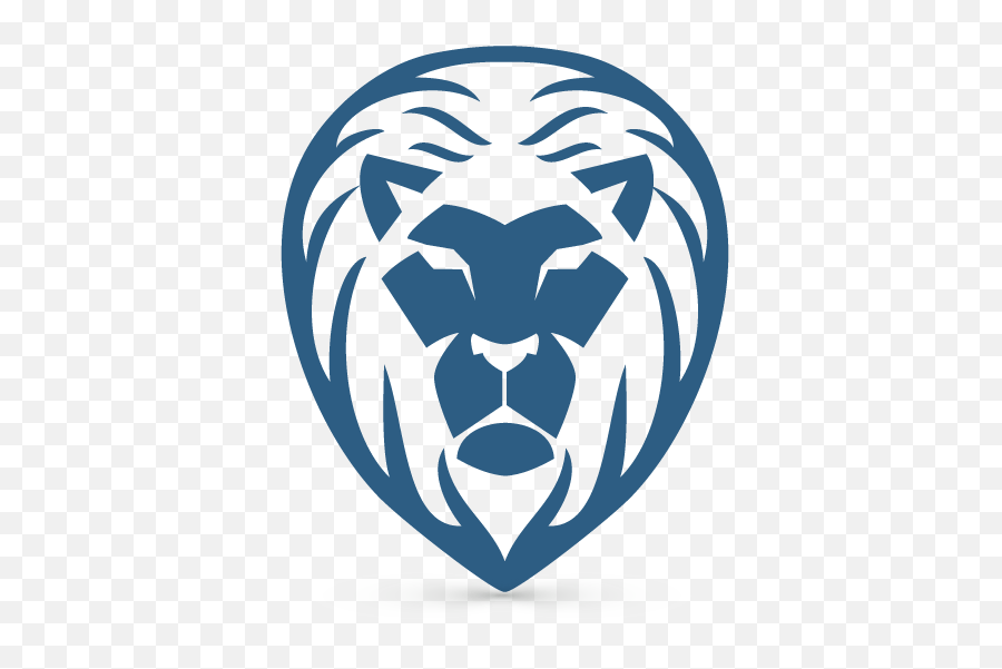 Powerful Lion Head Logo Creator Emoji,Lion Logo Design