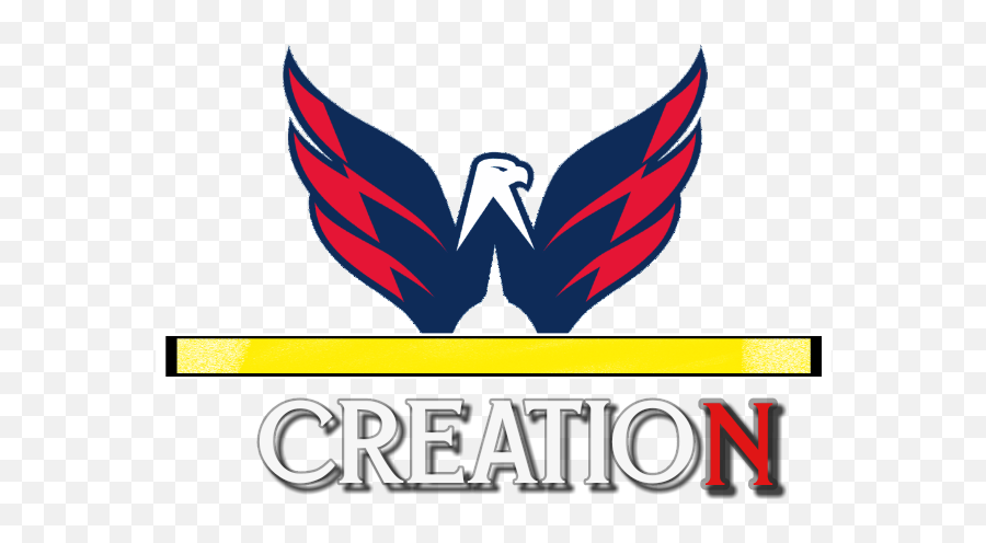 Washington Capitals Eagle Transparent Emoji,Creation Logo Png