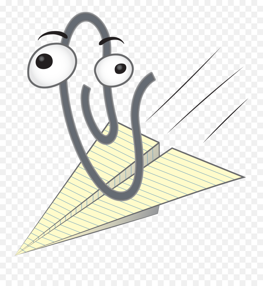 Clippy The Microsoft Word Assistant Emoji,Clippy Png