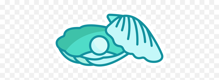 Open Oyster Flat Emoji,Oyster Clipart