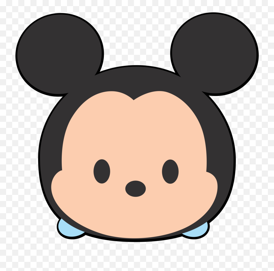 Download Mickey Tsum Head Minnie Snout Mouse Disney Hq Png - Mickey Tsum Tsum Characters Emoji,Disney Png