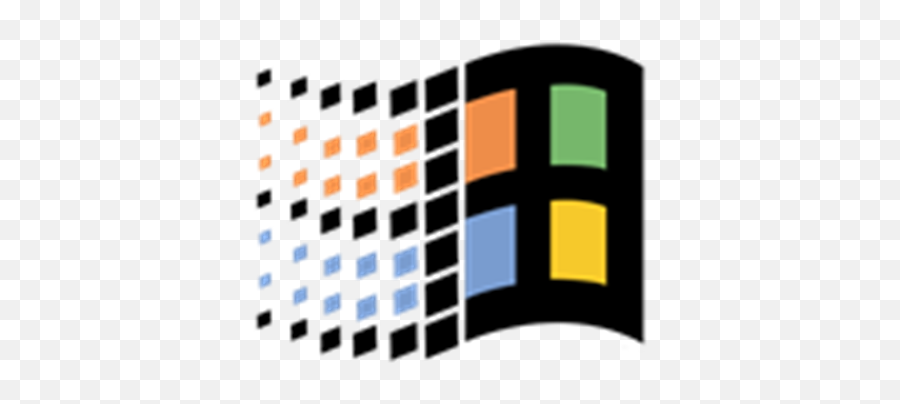Windows 95 Logo Png Windows 95 Logo Png Transparent Free - Logo Windows 95 Png Emoji,Roblox Logo Png