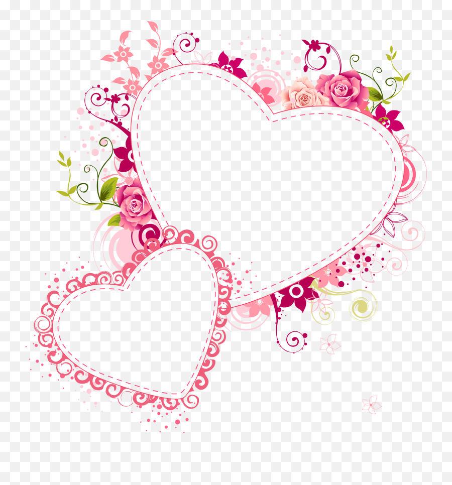 Picture Frames Paper Love Heart Glass - Love Frame Png Heart Love Frame Png Emoji,Frames Png