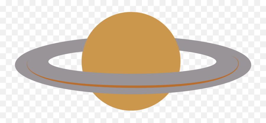 Planet Saturn Clipart - Circle Emoji,Saturn Clipart