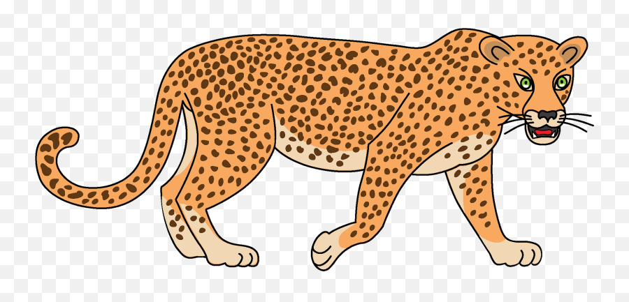 Leopard Clipart - Leopard Clipart Emoji,Leopard Clipart