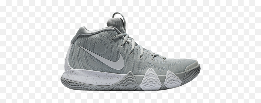 Nike Kyrie 4 - Menu0027s At Eastbay Mens Grey Shoes Men Shoes Kyrie 4 Gray And White Emoji,Kyrie Irving Logo