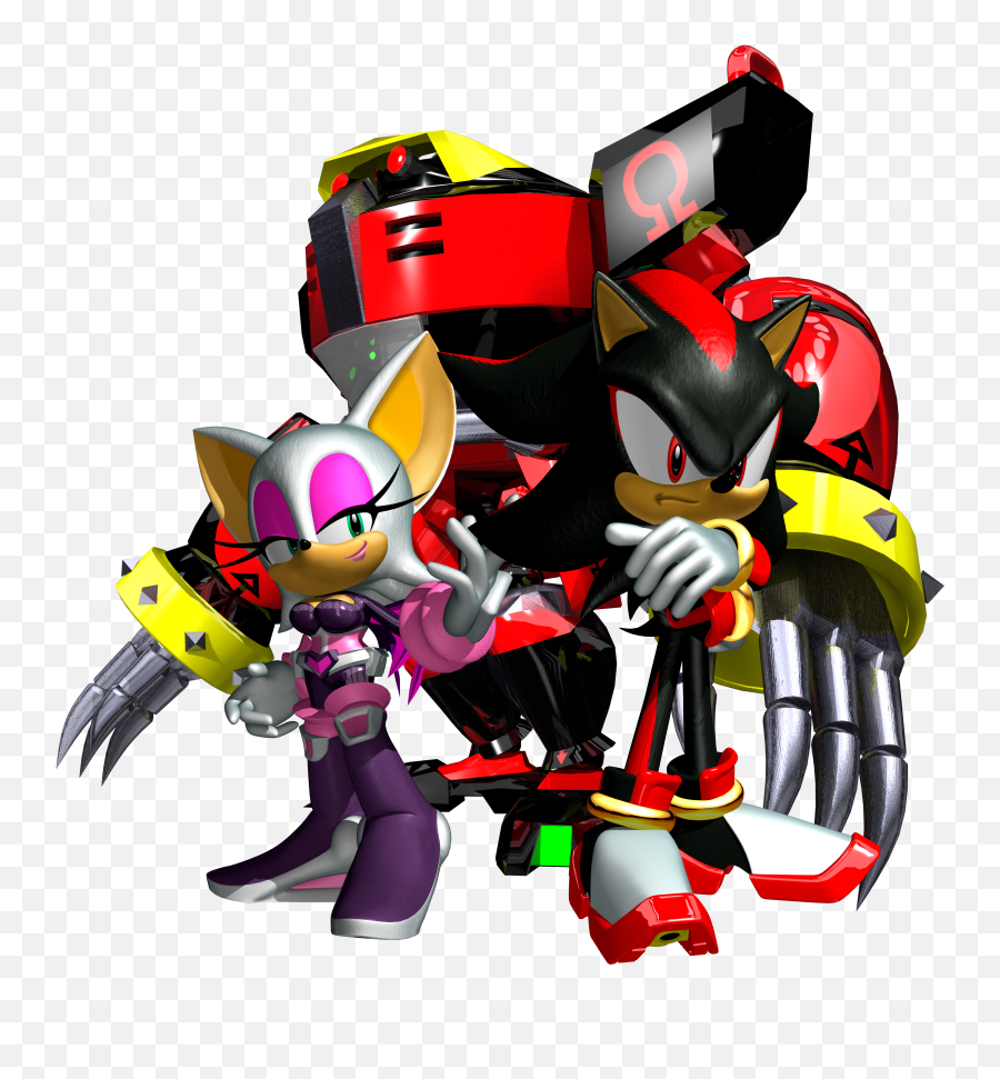 Team Dark Screenshots Images And Pictures - Comic Vine Sonic Heroes Team Dark Emoji,Shadow The Hedgehog Transparent