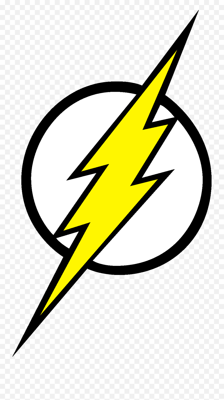 Pin - Flash Lightning Bolt Emoji,The Flash Logo