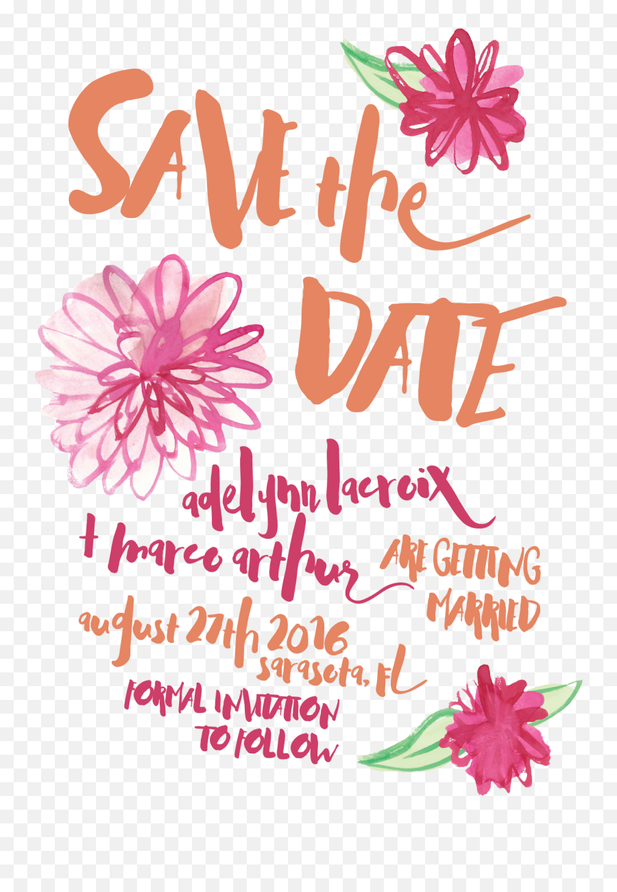Image Result For Save The Date Pink - Girly Emoji,Save The Date Clipart
