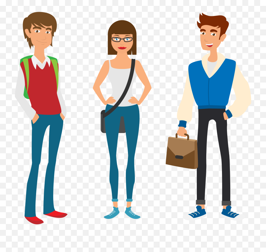 Free University Student Cliparts - College Student Clip Art Emoji,Student Clipart