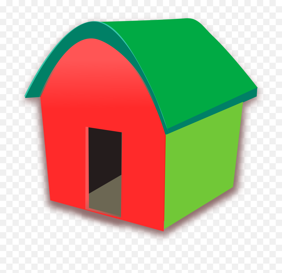 Green House Clipart Transparent Png - Png Emoji,House Clipart Transparent