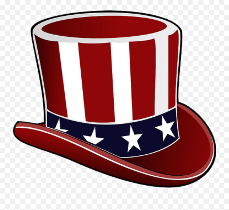 Download Uncle Sam Hat - Uncle Sam Hat Transparent Puducherry Beach Emoji,Hat Transparent Background