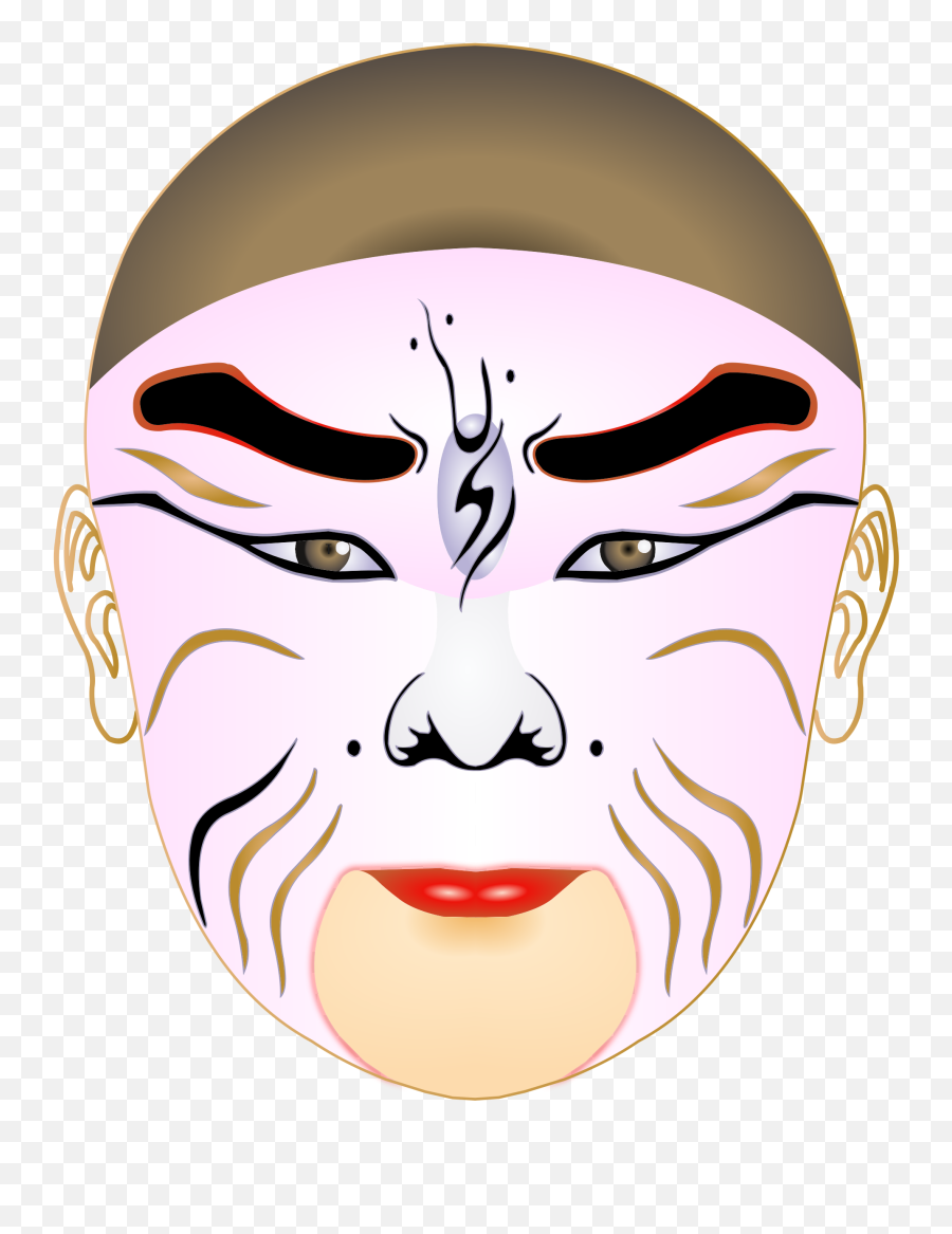 Chinese Food Clip Art - Guy Fawkes Mask Asian Emoji,Chinese Food Clipart