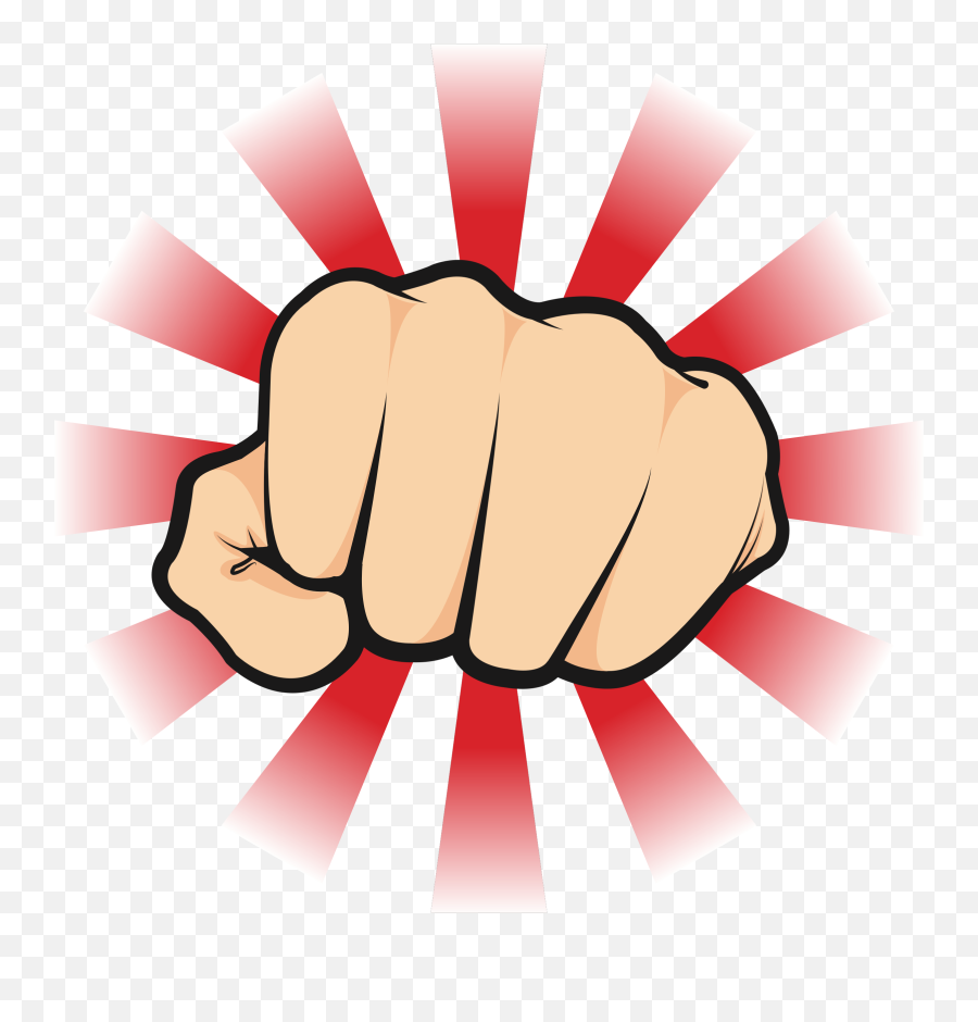 Thumb Organ Hand Png Clipart - Punch Png Emoji,Fist Clipart