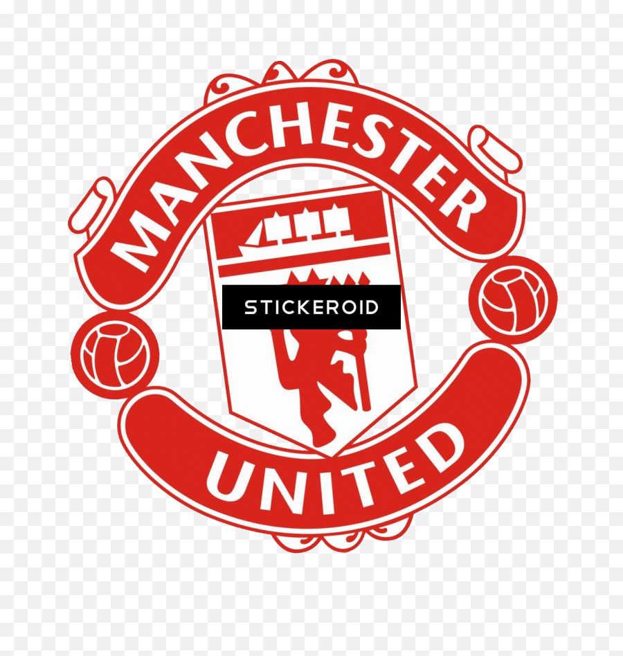 Manchester United Football Club Symbol - Black And White Vector Emoji,Manchester United Logo