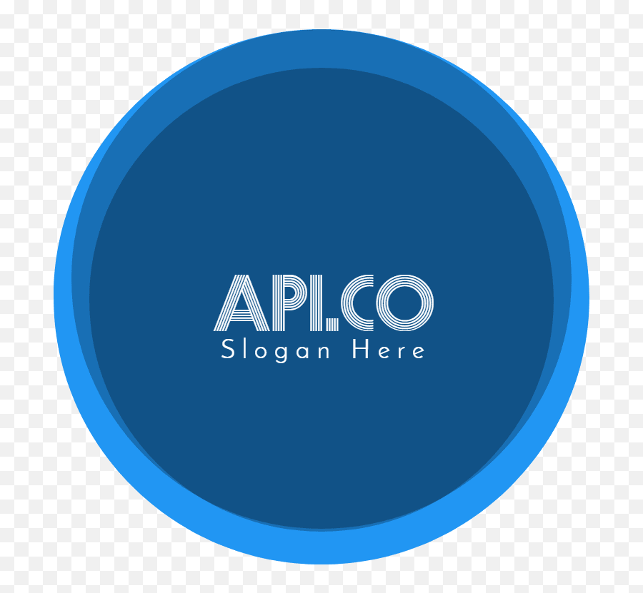 Customizable Transparent Background Logo Blue Circle Logo - Dot Emoji,Logo Examples