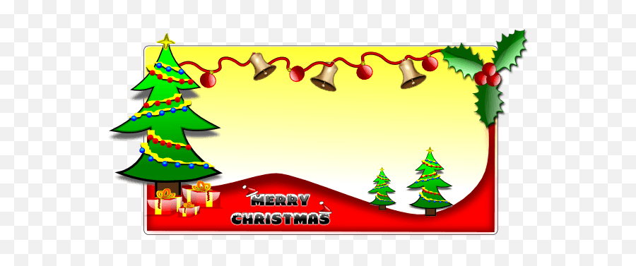 Merry Christmas Card Clip Art - Christmas Card Design Clipart Emoji,Christmas Card Clipart