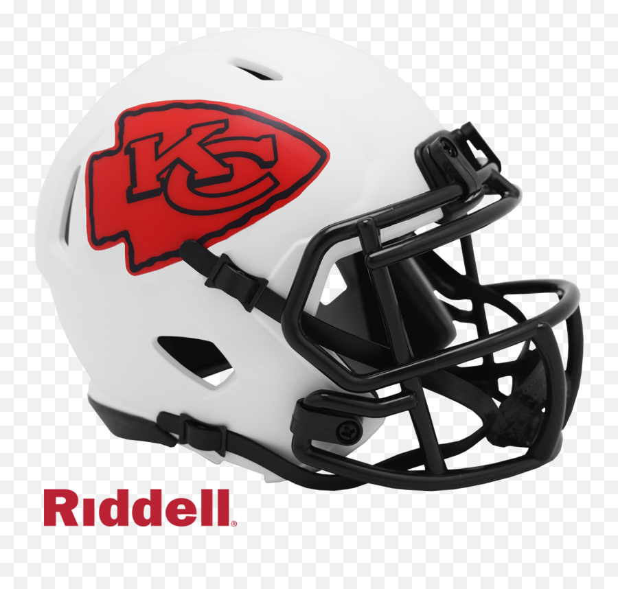 Kansas City Chiefs Lunar Eclipse Mini Speed Replica Helmet - Steelers Mini Helmet Emoji,Kansas City Chiefs Logo Png