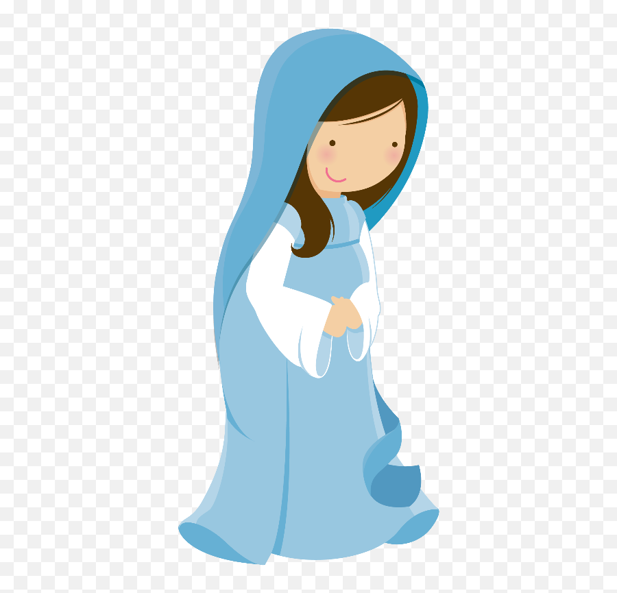 Photo By Ckren Bible Crafts Nativity Christmas Clipart - Virgen Maria Animada Png Emoji,Religious Christmas Clipart