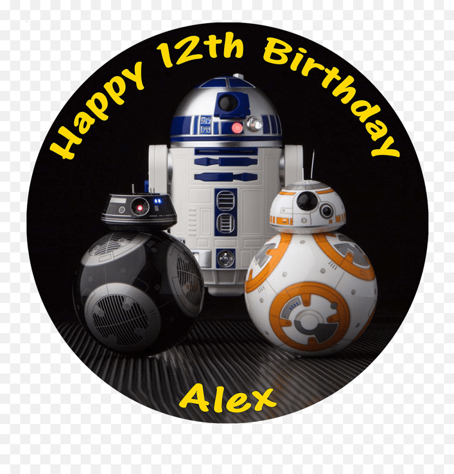 Personalised R2d2 Star Wars Cake Topper R2d2 Cake Topper Emoji,R2d2 Clipart Black And White