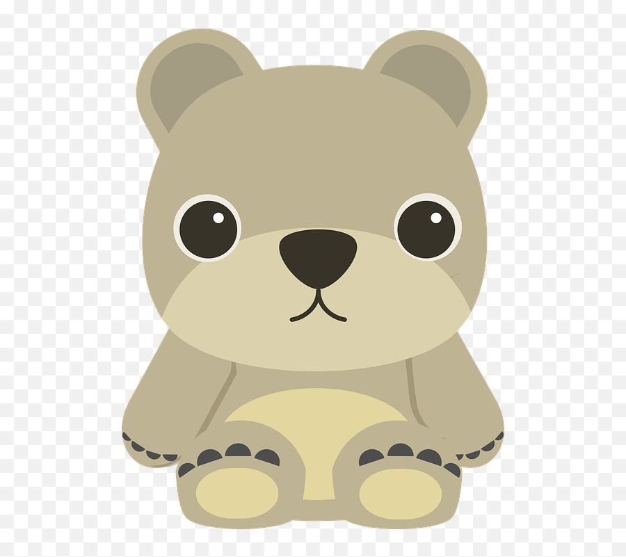Animal Bear Cartoon - Free Vector Graphic On Pixabay Emoji,Cartoon Bear Png