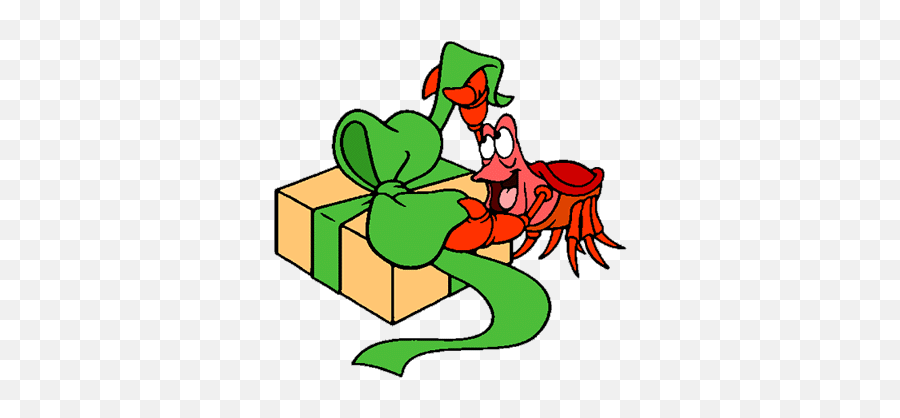 Christmas Present Clipart Free Download Clip Art - Sebastian Little Mermaid Christmas Emoji,Christmas Present Clipart
