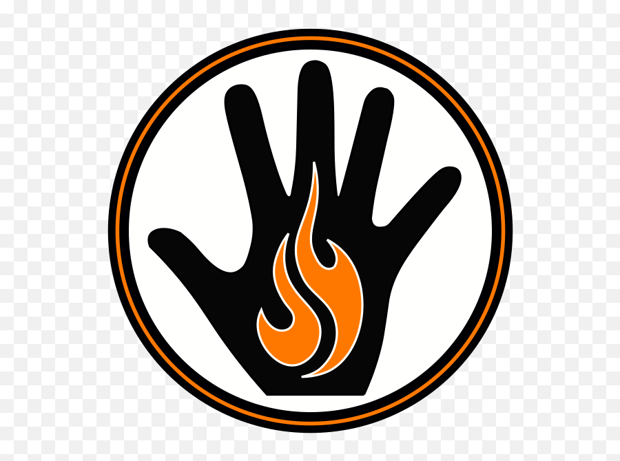 Our Story U2014 Hands On Fire Emoji,Flame Circle Png