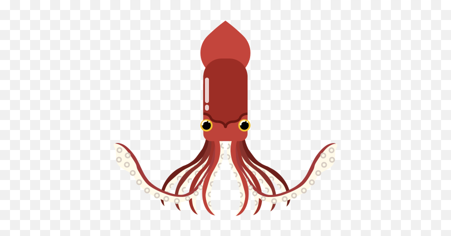 Unhealthy Giant Squid Deeeepioartworks Emoji,Giant Squid Clipart