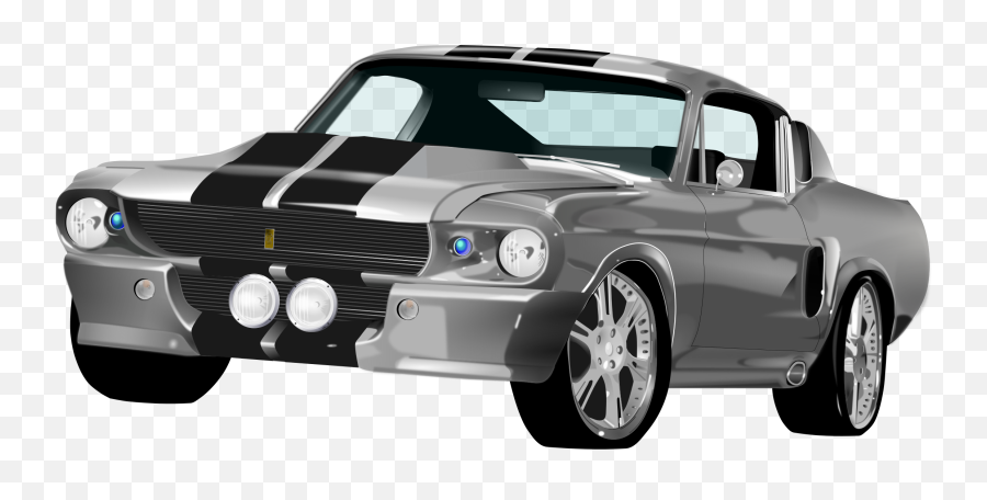 Download Ford Mustang Roadster Sports Car Racing Ca - Muscle Car Mustang Clip Art Emoji,Muscle Clipart