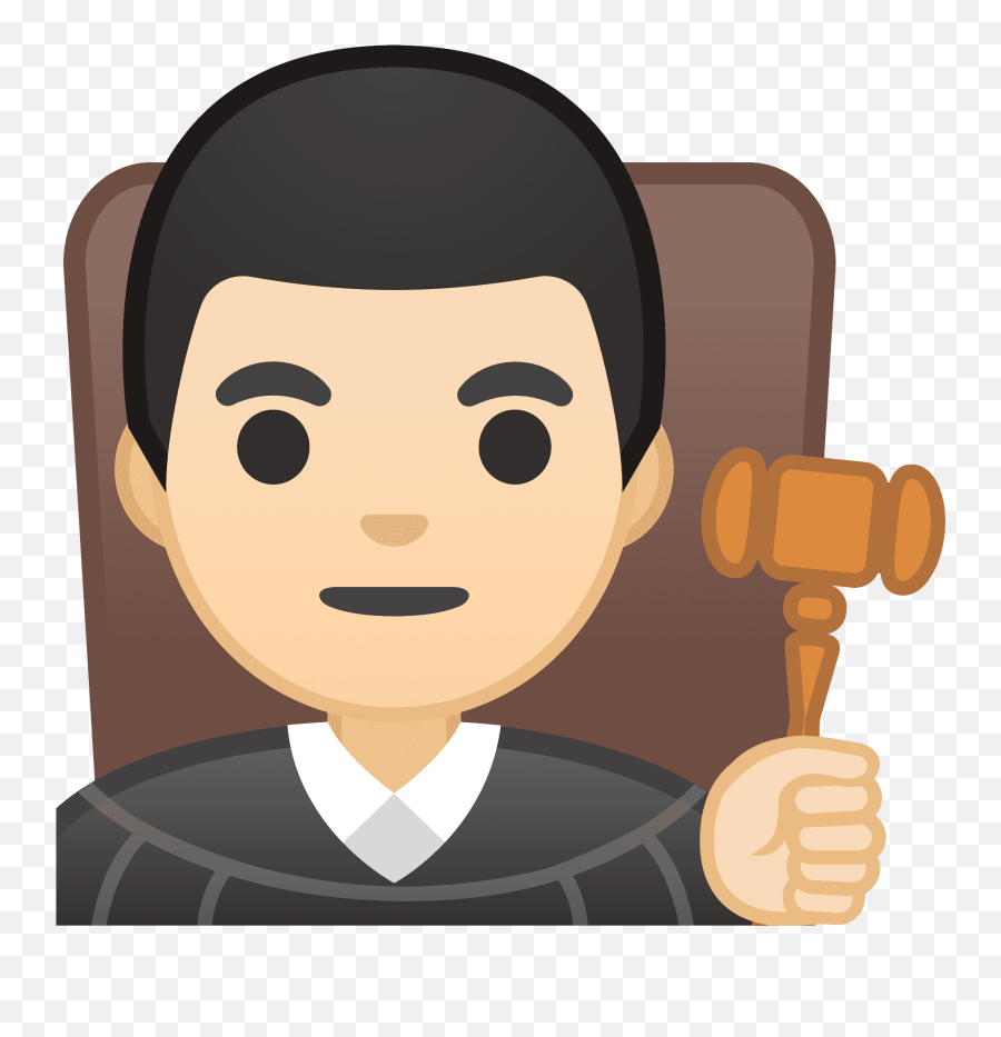 Man Judge Emoji Clipart Free Download Transparent Png - Castillo De San Gabriel,Judge Clipart