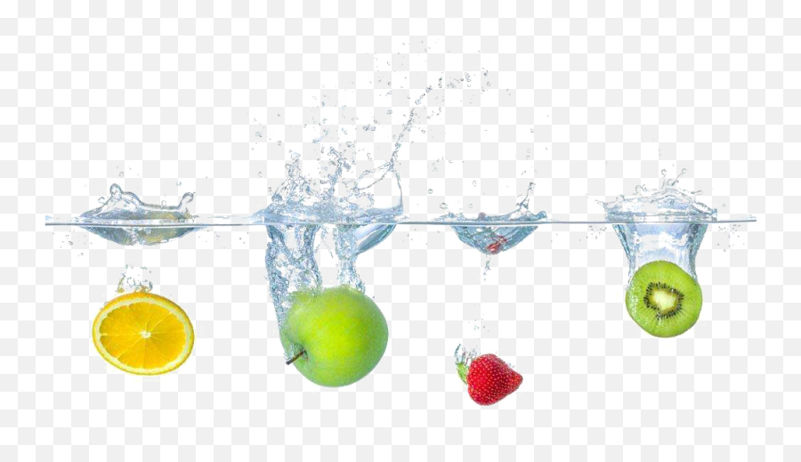 Download Hd Fruit Water Splash Clipart Beach - Fruit Emoji,Water Splash Clipart