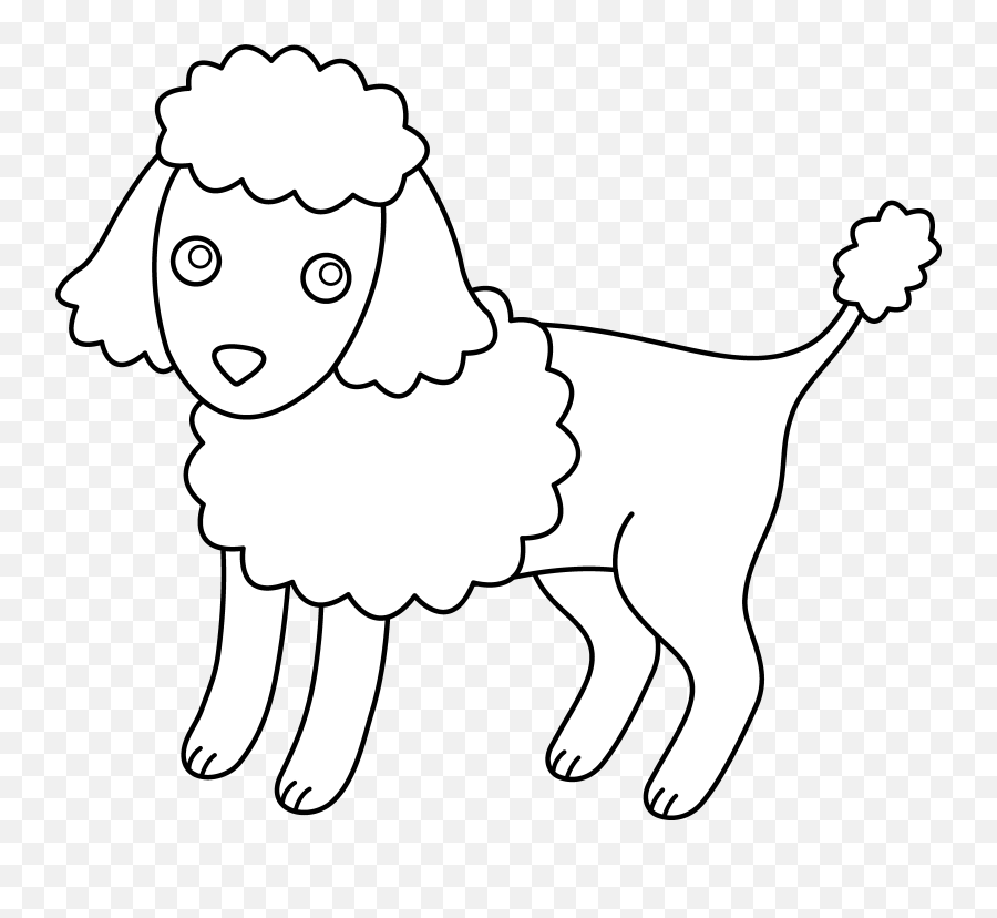 Free French Poodle Clipart Download - Poodle Emoji,Poodle Clipart