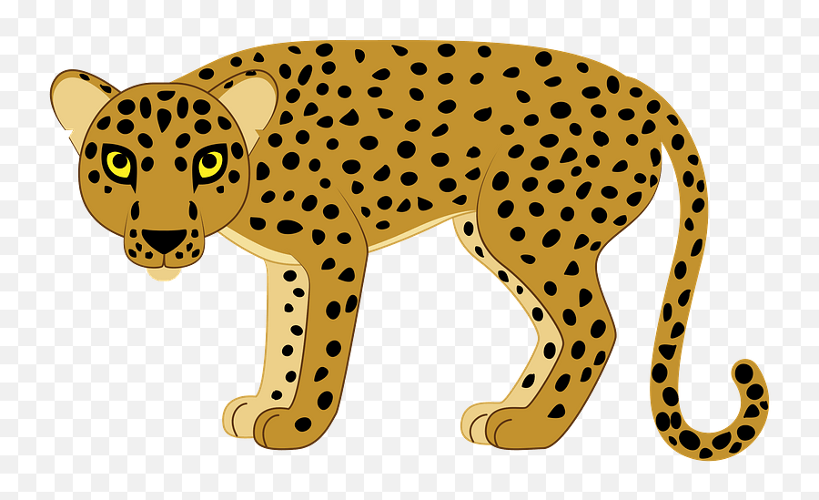 Leopard Clipart - Dot Emoji,Leopard Clipart