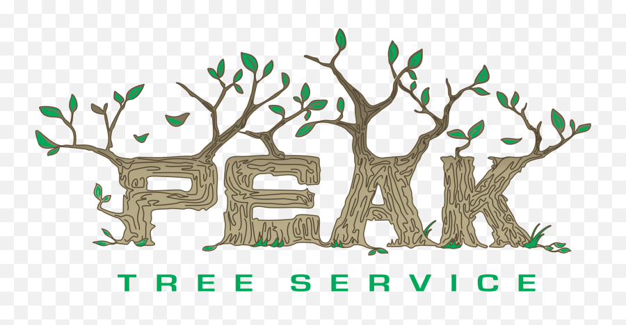 Peak Tree Service - Tree Emoji,Tree Service Logo
