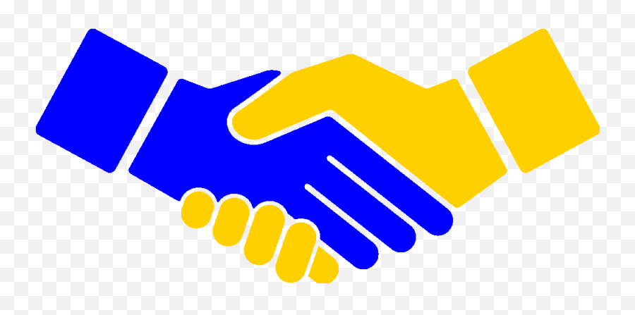 Clip Art Transparent Handshake Clipart Unity - Png Download Partner Logo Emoji,Unity Transparent Material