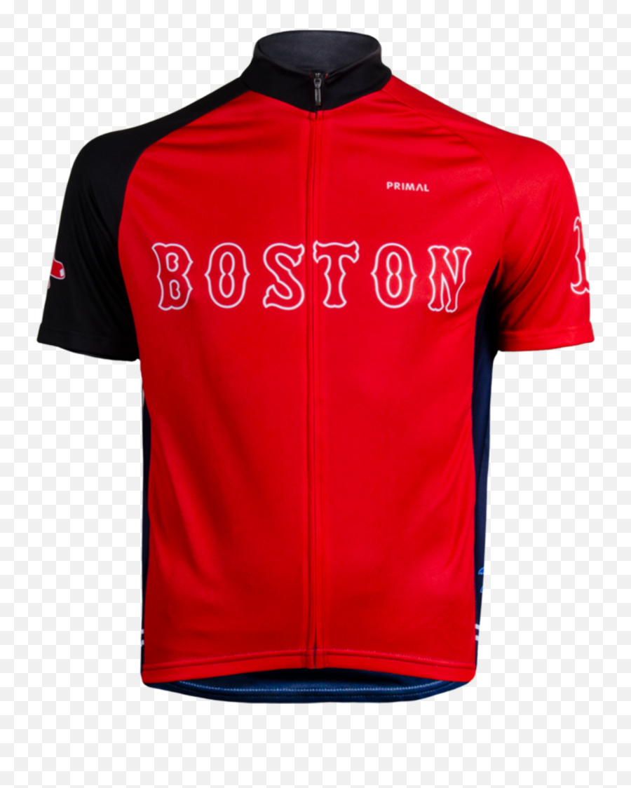 Boston Red Sox World Champion Nexas Cycling Jersey - Short Sleeve Emoji,Boston Red Sox Logo