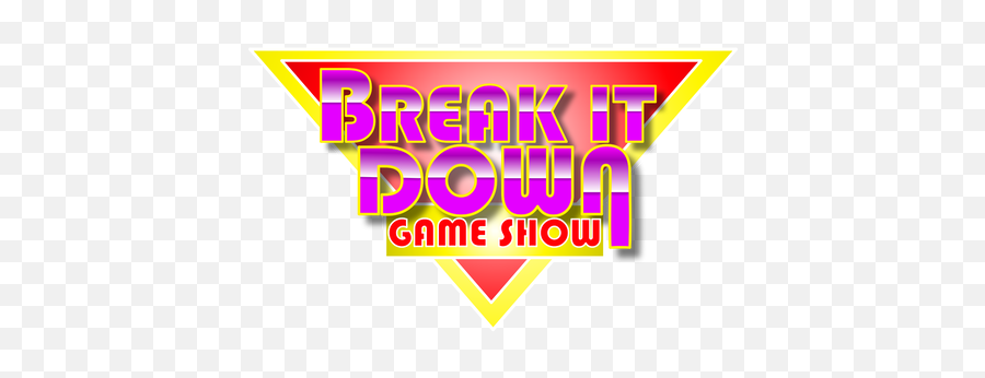 Break It Down Game Show - Language Emoji,Game Show Logo