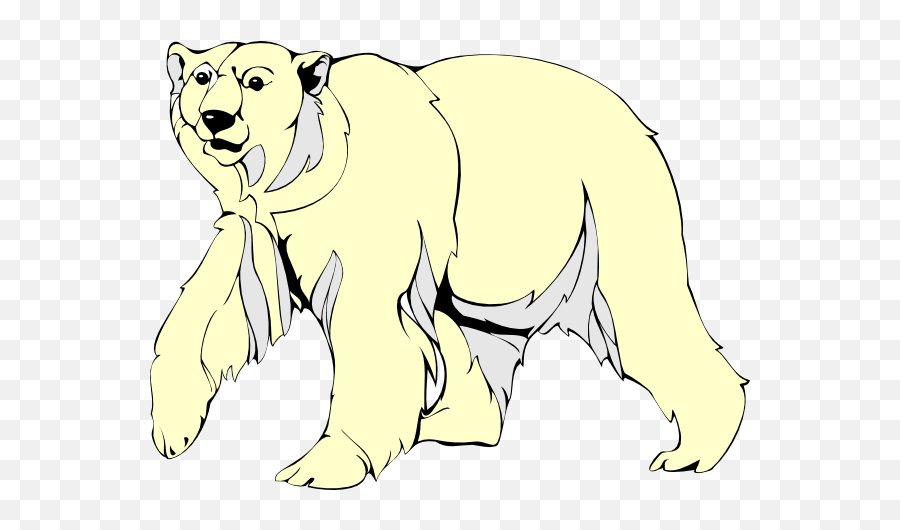 Polar Bear Clipart Free The Cliparts - Clipartingcom Polar Bear Clip Art Emoji,Polar Bear Clipart