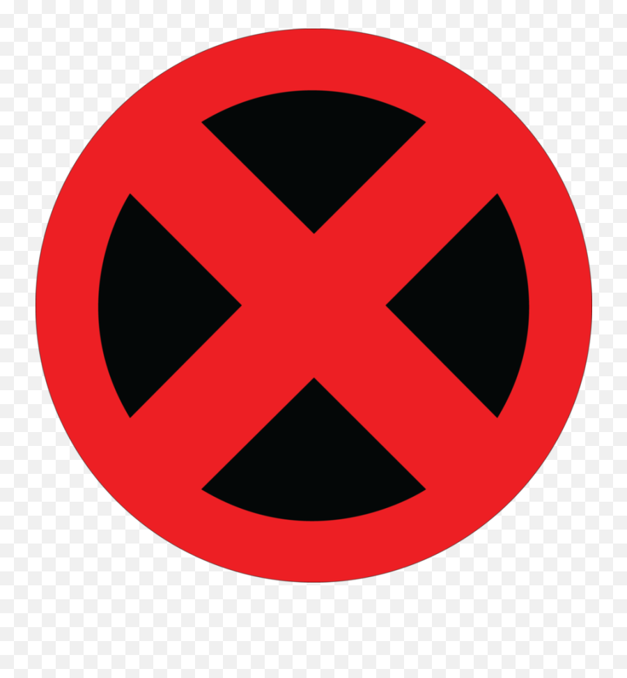 X Men Symbol Png Svg Transparent Library - Transparent X Man Jean Grey Xmen Logo Emoji,Red X Transparent Background