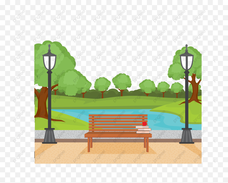 Library Of Behind The Scenes Clip Stock Png Files Clipart - Cartoon Bench In A Park Emoji,Bench Clipart