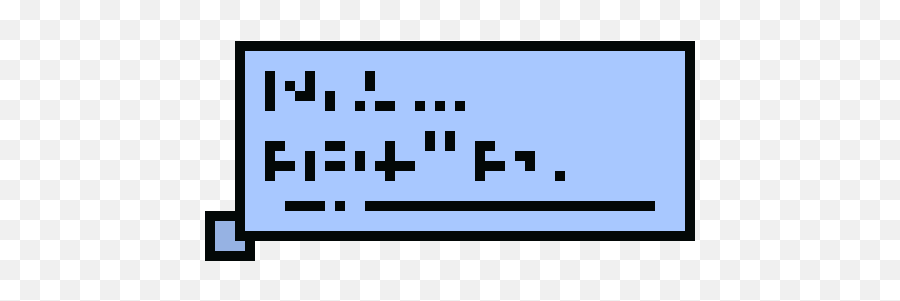 Text Bubble Pixel Art Maker - Horizontal Emoji,Text Bubble Transparent